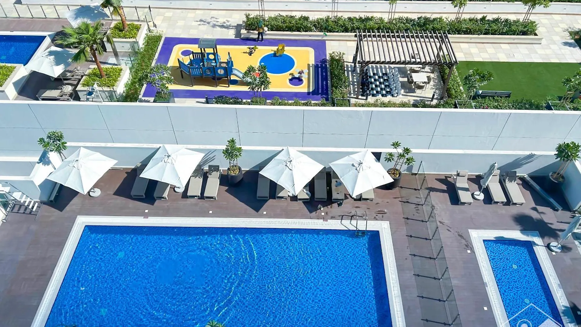 Beautiful Studio With A Spacious Balcony In Meydan Dubai